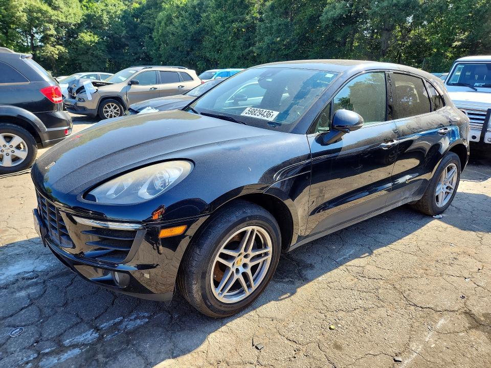 2017 Porsche Macan VIN WP1AA2A56HLB06842 COPART salvage auction — REAR END, Ga - Certificate Of Title, sold $5,400 on 2026-07-17 (photo 1)