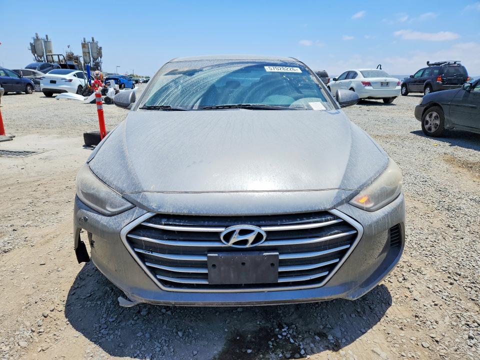 2018 Hyundai Elantra VIN 5NPD74LFXJH329975 COPART salvage auction — FRONT END, Ca - Dis/Dlr/Exp Only Clean Title (P), sold $1,150 on 2026-07-10 (photo 5)