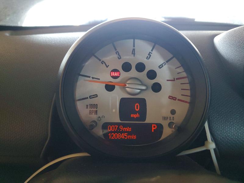 2014 Mini Cooper VIN WMWZC3C55EWP25330 COPART salvage auction — REAR END, Ca - Salvage Certificate, sold $650 on 2026-08-06 (photo 9)