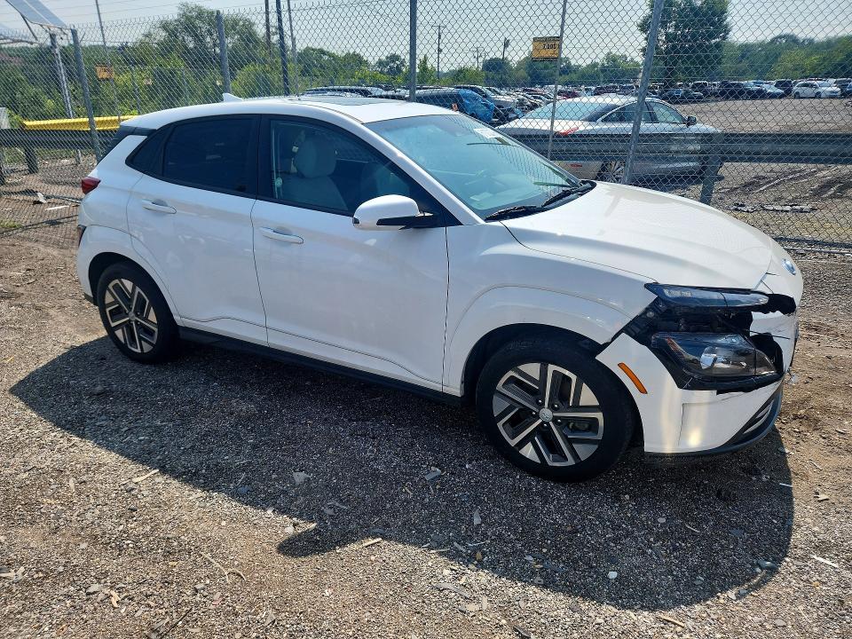 2023 Hyundai Kona VIN KM8K33AGXPU189008 COPART salvage auction — FRONT END, Fl - Certificate Of Destruction, sold $3,200 on 2026-07-28 (photo 4)