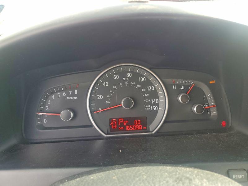 2009 Kia Mohave (borrego) VIN KNDJH741095026395 COPART salvage auction — FRONT END, Fl - Cert Of Title Slvg Rebuildable, sold $950 on 2026-07-31 (photo 9)