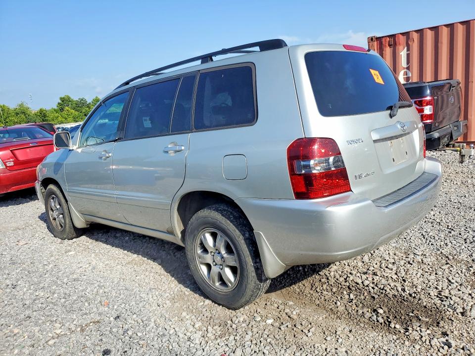 2004 Toyota Highlander VIN JTEEP21A840027579 COPART salvage auction — FRONT END, AL - CERT OF TITLE-SALVAGE TITLE (P), sold $225 on 2026-07-28 (photo 2)