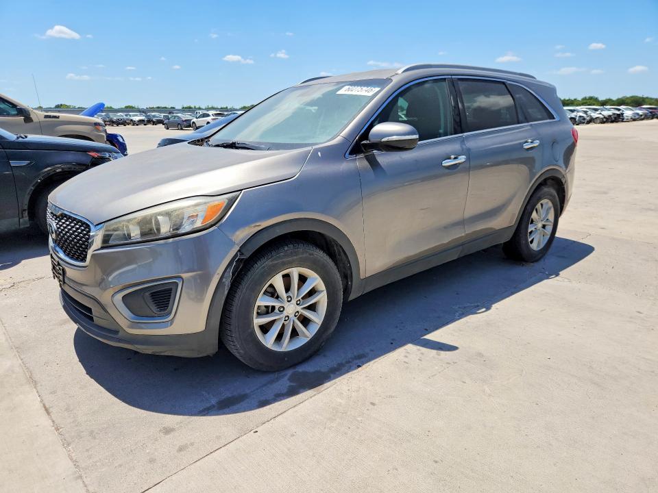 2016 Kia Sorento VIN 5XYPG4A38GG026330 COPART salvage auction — MECHANICAL, TX - CERTIFICATE OF TITLE, sold $1,450 on 2026-07-13 (photo 1)