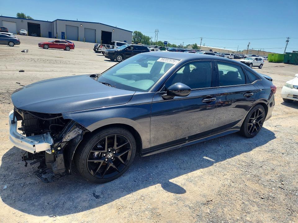2025 Honda Civic VIN 2HGFE2F53SH539495 COPART salvage auction — FRONT END, Ok - Cert Of Title-Rebuilt, sold $7,100 on 2026-07-28 (photo 1)