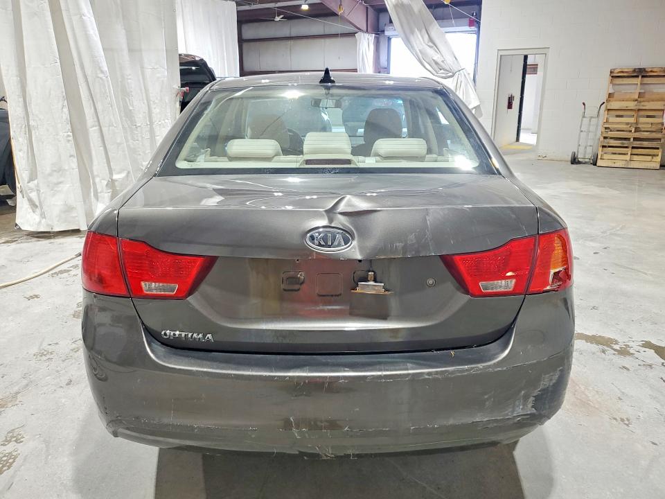 2010 Kia Optima VIN KNAGG4A87A5436416 COPART salvage auction — REAR END, NY - MV-907A SALVAGE CERTIFICATE, sold $425 on 2026-07-20 (photo 6)
