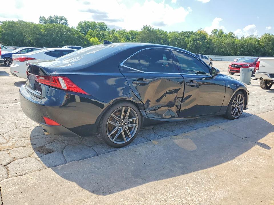 2015 Lexus Is VIN JTHCE1D27F5006355 COPART salvage auction — SIDE, Ok - Cert Of Title-Salvage, sold $450 on 2026-07-21 (photo 3)