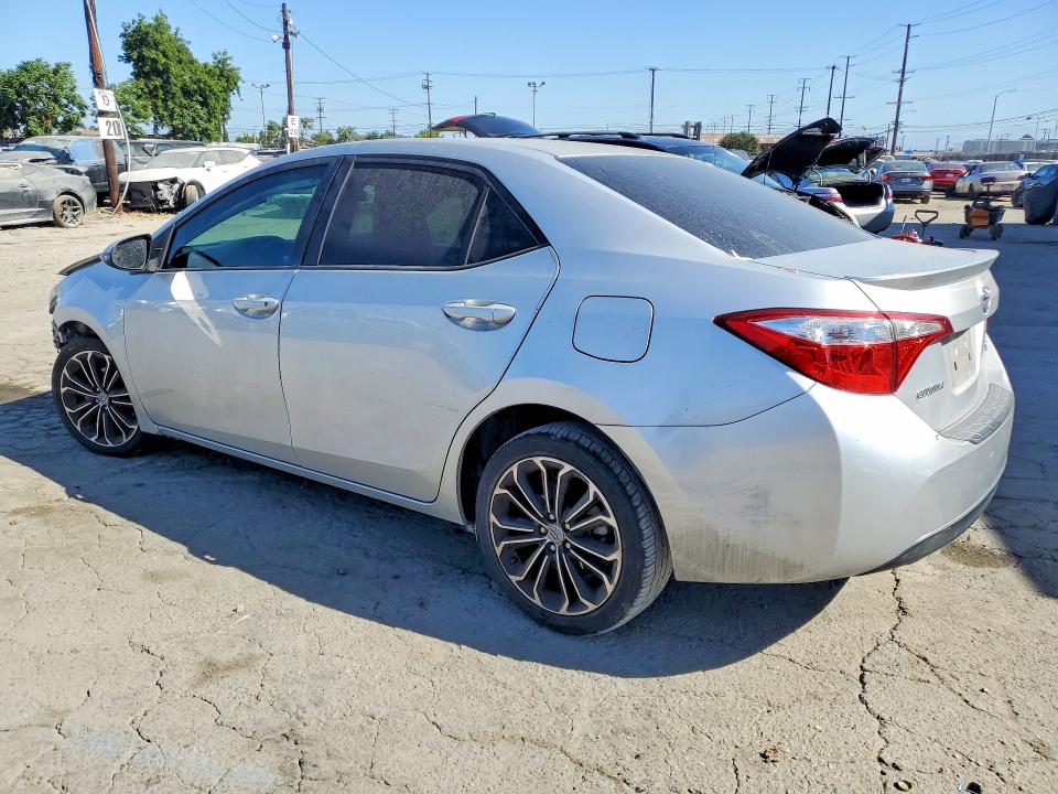 2016 Toyota VIN 5YFBURHE0GP550011 COPART salvage auction — FRONT END, Ca - Salvage Certificate, sold $1,600 on 2026-07-30 (photo 2)