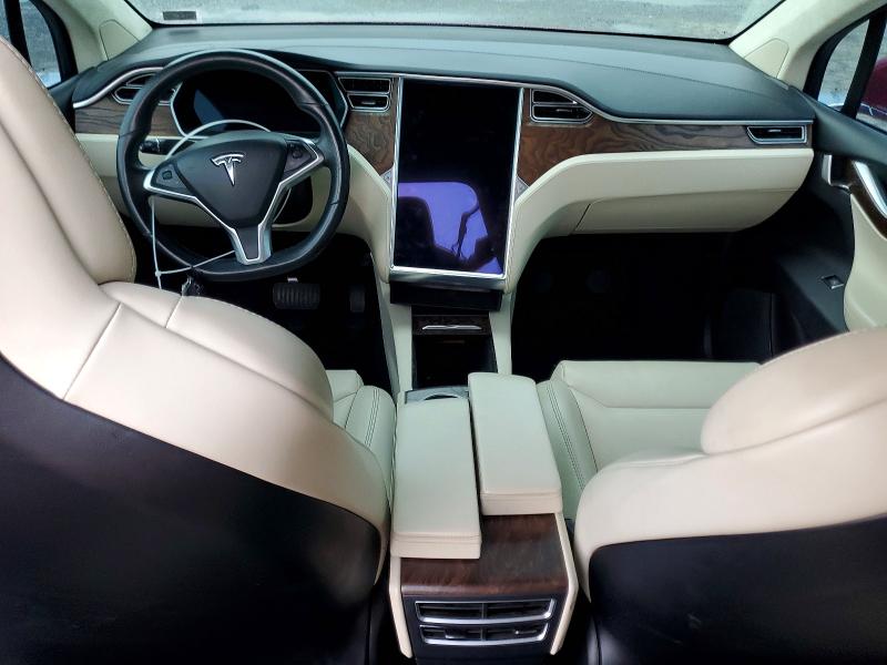 2017 Tesla Model x VIN 5YJXCAE2XHF075078 COPART salvage auction — SIDE, Pa - Certificate Of Salvage, sold $5,300 on 2026-09-10 (photo 8)