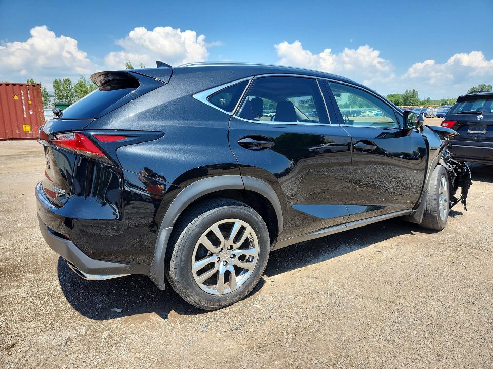 2017 Lexus Nx VIN JTJBARBZ1H2135698 COPART salvage auction — FRONT END, ON - PERMIT NO BRAND - UNFIT, sold $9,300 on 2026-07-28 (photo 3)