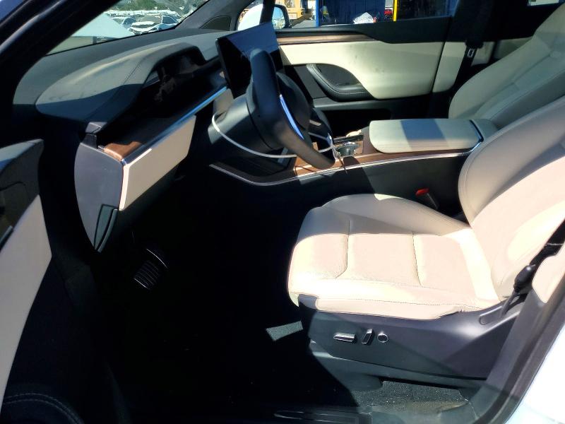 2023 Tesla Model x VIN 7SAXCDE58PF404180 COPART salvage auction — FRONT END, Ca - Salvage Certificate, sold $15,800 on 2026-07-29 (photo 7)