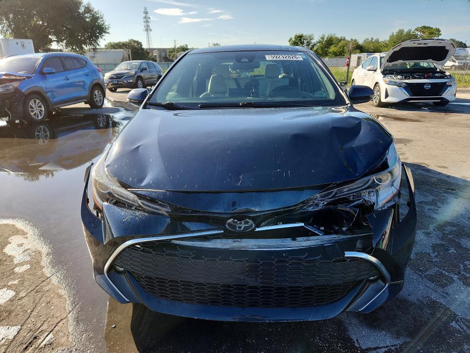 2019 Toyota Corolla VIN JTNK4RBE4K3046115 COPART salvage auction — FRONT END, FL - CERT OF TITLE SLVG REBUILDABLE, sold $3,850 on 2026-07-14 (photo 5)