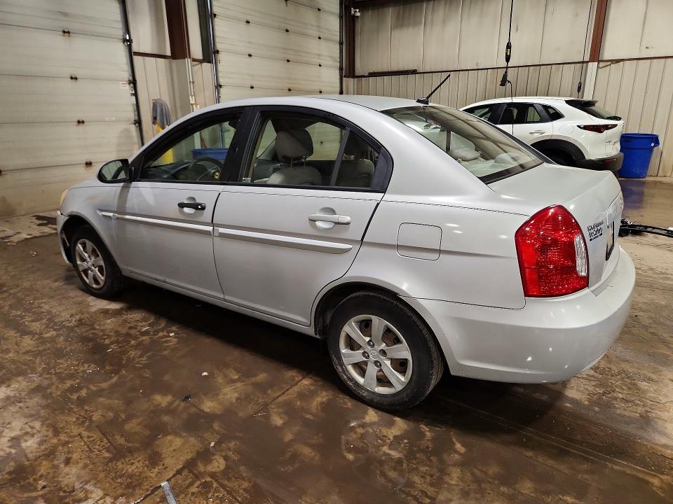 2008 Hyundai Accent VIN KMHCN46C88U220767 COPART salvage auction — FRONT END, Pa - Certificate Of Salvage, sold $400 on 2026-07-17 (photo 2)