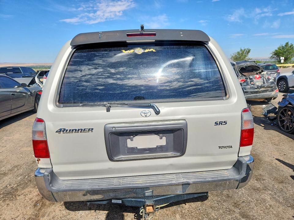 2000 Toyota 4runner VIN JT3GN86R6Y0168004 COPART salvage auction — FRONT END, NM - CERT OF TITLE-SALVAGE (P), sold $1,300 on 2026-07-27 (photo 6)