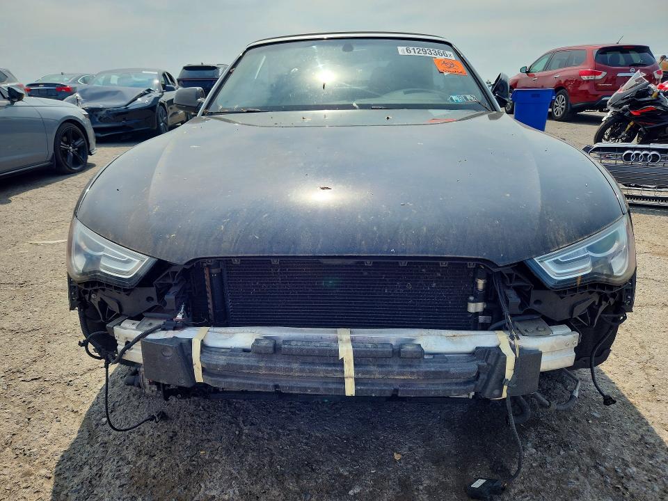 2016 Audi S5 VIN WAUC4AFH1GN009790 COPART salvage auction — FRONT END, Pa - Cert Of Title, sold $2,600 on 2026-07-24 (photo 5)