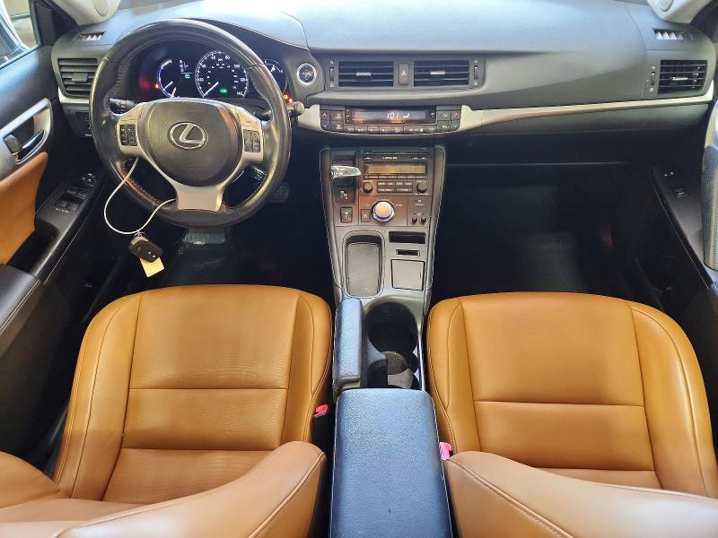 2013 Lexus Ct VIN JTHKD5BH4D2171405 COPART salvage auction — SIDE, NY - MV-907A SALVAGE CERTIFICATE, sold $200 on 2026-07-27 (photo 8)