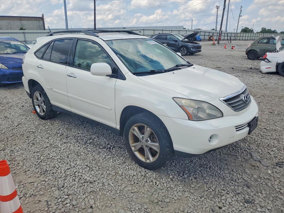 2008 Lexus Rx 400h VIN JTJHW31U482069453 COPART salvage auction — MINOR DENT/SCRATCHES, Oh - Certificate Of Title, sold $400 on 2026-07-31 (photo 4)