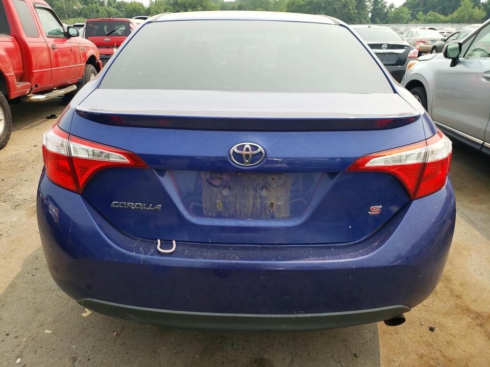 2014 Toyota Corolla VIN 2T1BURHE5EC032540 COPART salvage auction — FRONT END, Ct - Certificate Of Title, sold $1,800 on 2026-07-31 (photo 6)