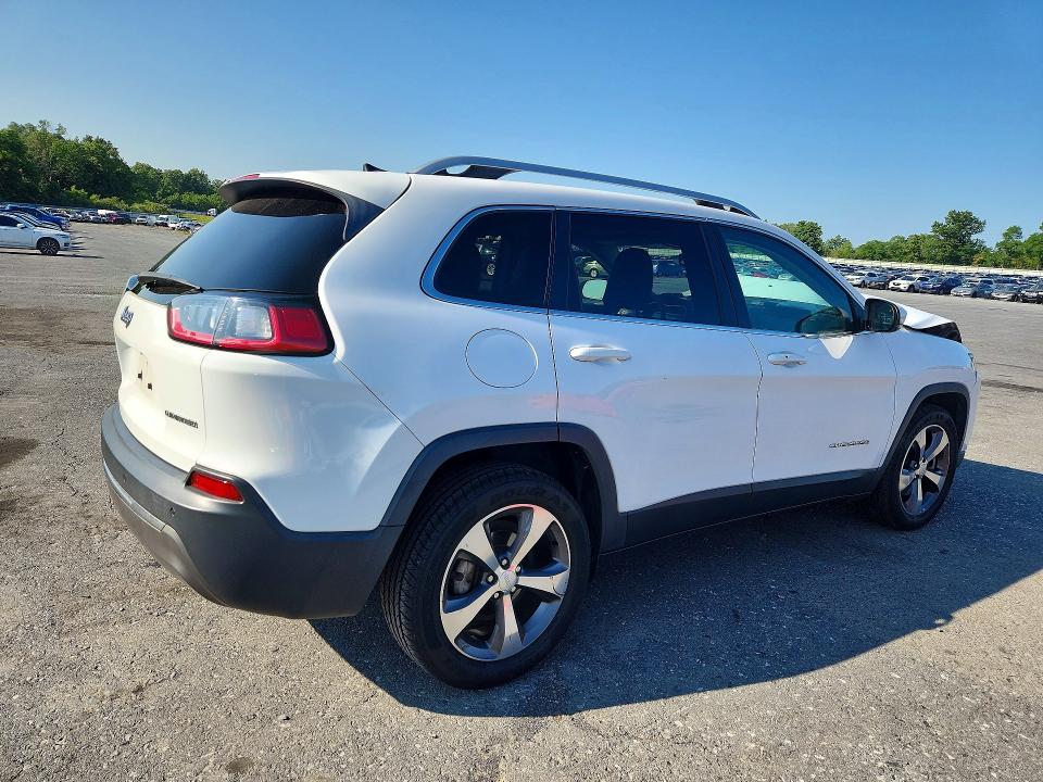 2019 Jeep Cherokee VIN 1C4PJLDB9KD184052 COPART salvage auction — FRONT END, Pa - Certificate Of Salvage, sold $0 on 2026-09-16 (photo 3)