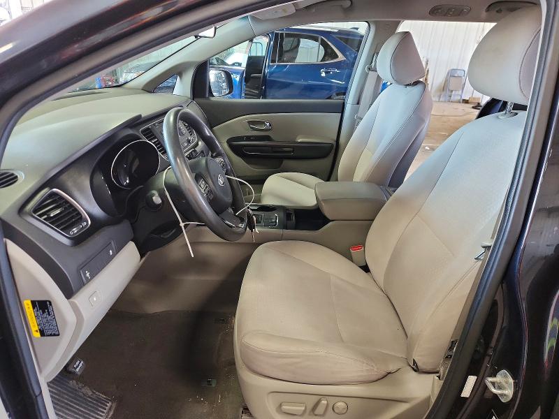 2016 Kia SEDONA VIN KNDMB5C19G6207295 COPART salvage auction — REAR END, Wi - Junked Vehicle Bill Of Sale, sold $2,350 on 2026-07-13 (photo 7)