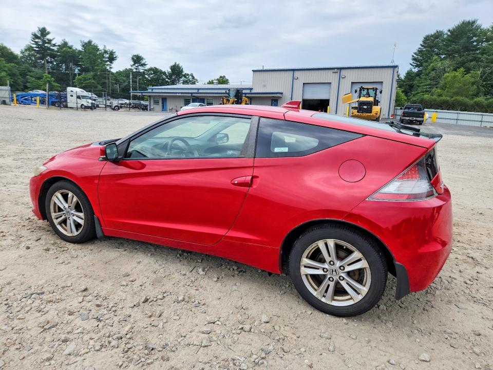 2011 Honda Cr-z VIN JHMZF1C64BS008913 COPART salvage auction — MINOR DENT/SCRATCHES, MA - CERTIFICATE OF TITLE, sold $700 on 2026-07-20 (photo 2)