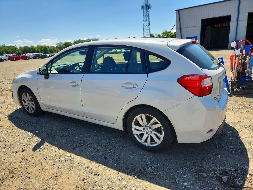 2016 Subaru Impreza VIN JF1GPAB63G8204407 COPART salvage auction — MINOR DENT/SCRATCHES, PA - CERT OF TITLE, sold $775 on 2026-07-27 (photo 2)