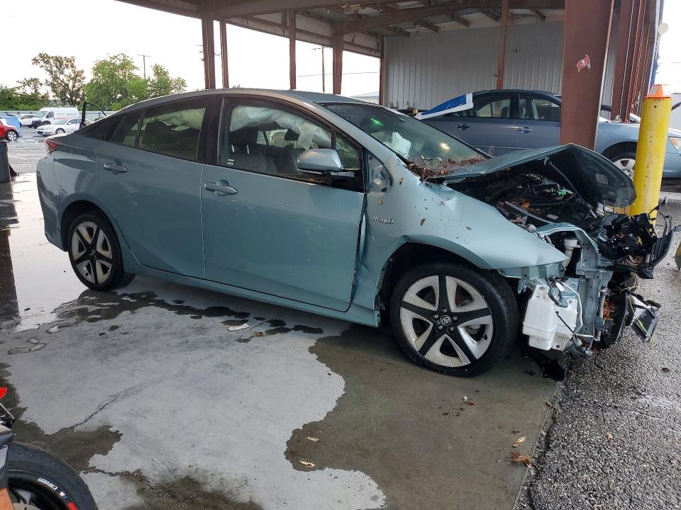 2016 Toyota Prius VIN JTDKARFU6G3029354 COPART salvage auction — WATER/FLOOD, FL - CERT OF TITLE-SLVG REBLD FLOOD, sold $10 on 2026-07-28 (photo 4)