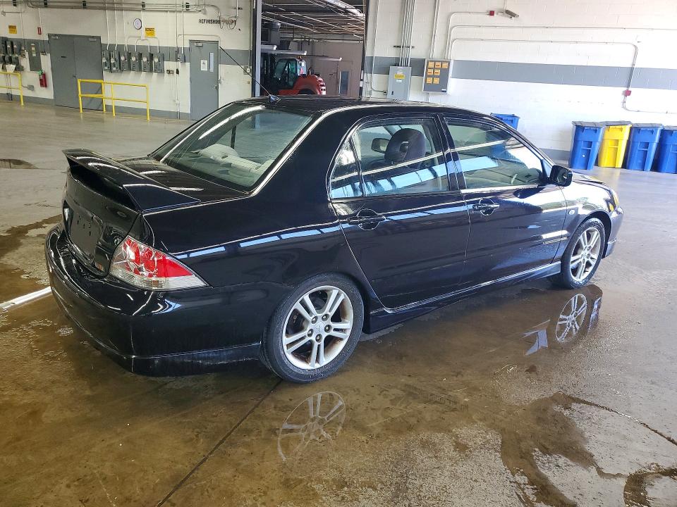 2004 Mitsubishi Lancer VIN JA3AJ66F74U052593 COPART salvage auction — MECHANICAL, IL - CERTIFICATE OF TITLE, sold $350 on 2026-07-13 (photo 3)