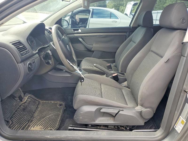 2007 Volkswagen Golf VIN WVWBR71K67W095629 COPART salvage auction — FRONT END, Wa - Vehicle Cert Of Ownership-Titl, sold $275 on 2026-08-03 (photo 7)