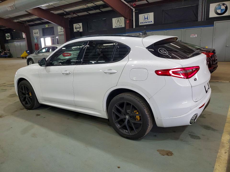 2021 Alfa romeo Stelvio VIN ZASPAKBN3M7D11393 COPART salvage auction — MINOR DENT/SCRATCHES, WV - CERTIFICATE OF TITLE (P), sold $9,100 on 2026-07-30 (photo 2)