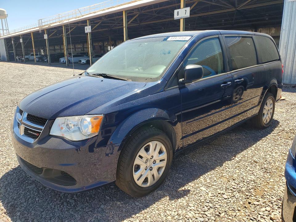 2016 Dodge Grand caravan VIN 2C4RDGBG7GR130372 COPART salvage auction — NORMAL WEAR, AZ - CERTIFICATE OF TITLE, sold $10,500 on 2026-07-29 (photo 1)