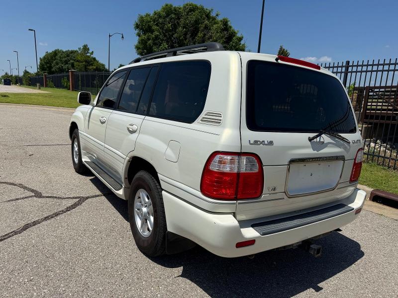 1998 Lexus Lx 470 VIN JT6HT00W9W0023792 COPART salvage auction — MINOR DENT/SCRATCHES, Ok - Cert Of Title-Salvage (P), sold $2,450 on 2026-07-30 (photo 3)