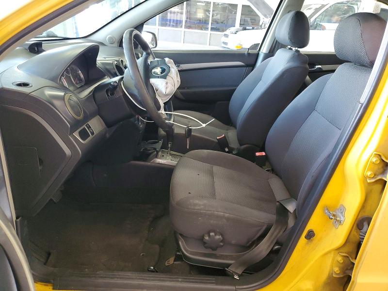 2008 Chevrolet Aveo VIN KL1TD56658B043072 COPART salvage auction — FRONT END, Wa - Bill Of Sale, sold $225 on 2026-07-31 (photo 7)