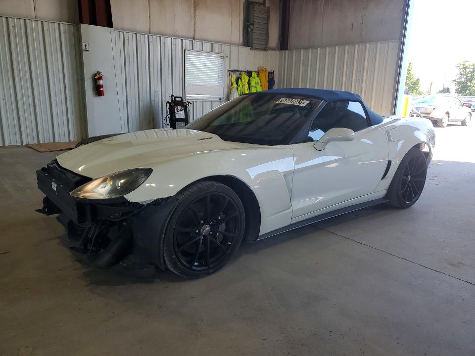 2013 Chevrolet Corvette VIN 1G1Y73DE1D5701881 COPART salvage auction — FRONT END, Ga - Cert Of Title-Salvage (P), sold $26,000 on 2026-07-21 (photo 1)