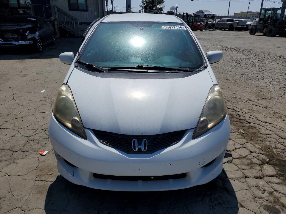 2011 Honda Fit VIN JHMGE8H54BC018015 COPART salvage auction — SIDE, Ca - Salvage Certificate, sold $900 on 2026-07-30 (photo 5)