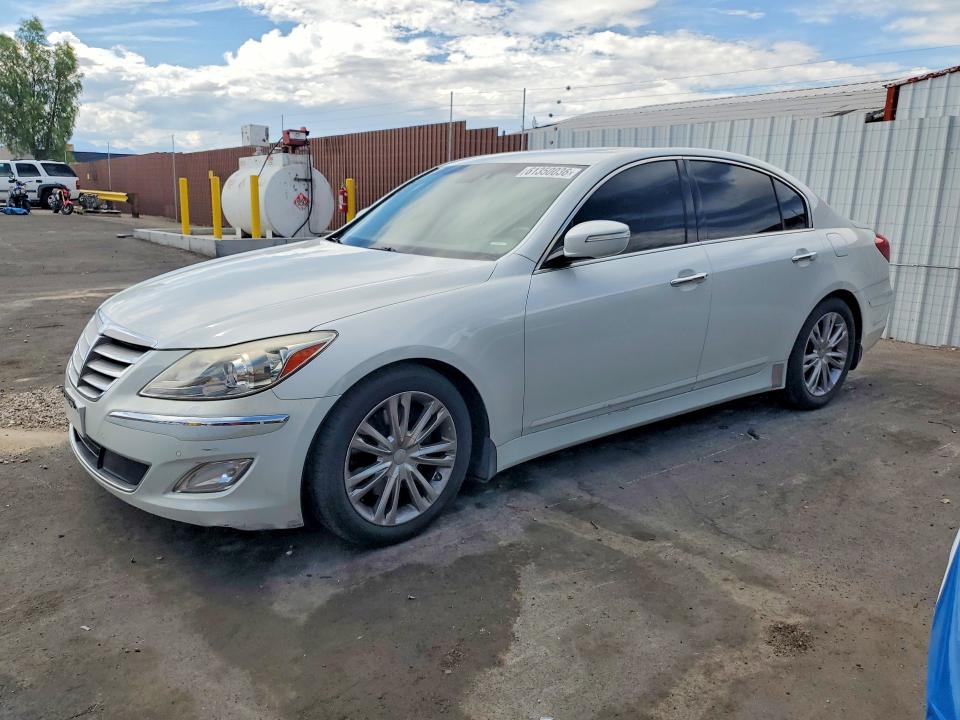 2012 Hyundai Genesis VIN KMHGC4DD1CU194363 COPART salvage auction — SIDE, NV - CERTIFICATE OF TITLE, sold $1,200 on 2026-07-20 (photo 1)