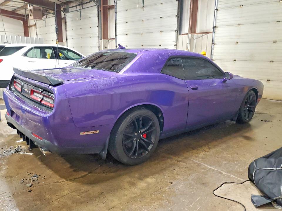 2016 Dodge Challenger VIN 2C3CDZBT6GH202591 COPART salvage auction — REAR END, Pa - Certificate Of Salvage, sold $4,650 on 2026-08-25 (photo 3)