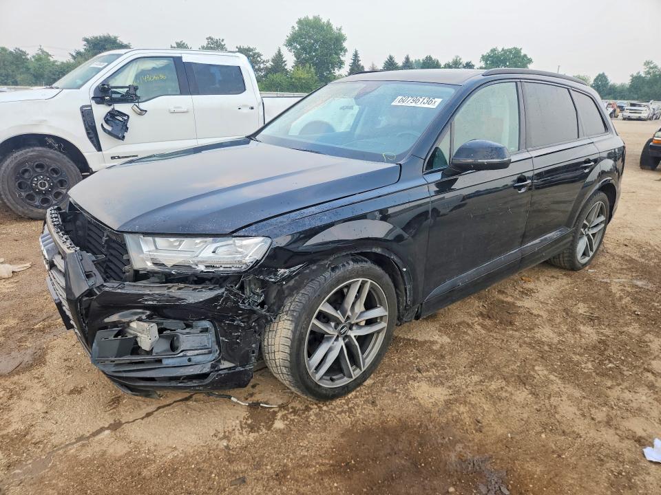 2017 Audi Q7 VIN WA1VAAF71HD048456 — COPART salvage auction photo