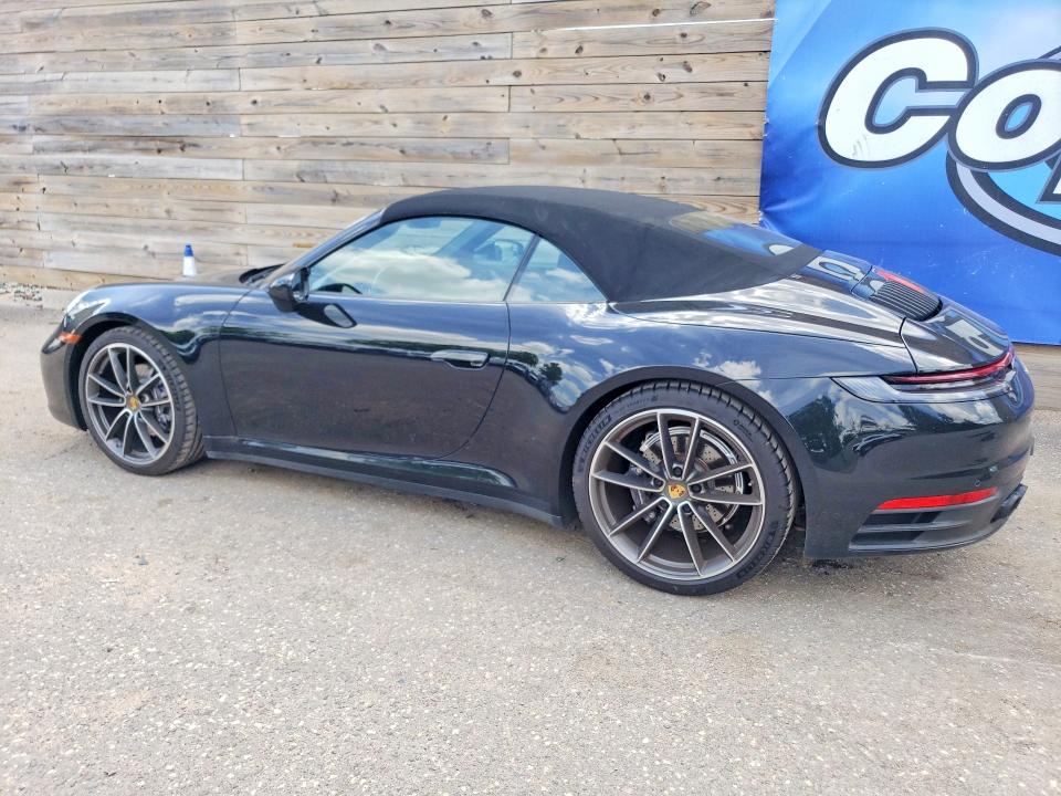 2021 Porsche 911 VIN WP0CA2A92MS239269 COPART salvage auction — MINOR DENT/SCRATCHES, Mn - Certificate Of Title, sold $46,250 on 2026-07-21 (photo 2)