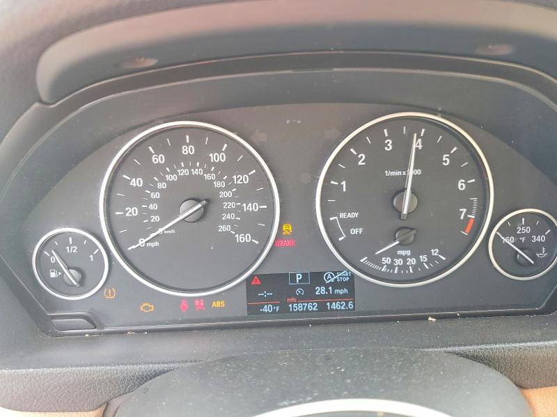 2013 BMW 3er VIN WBA3C1C50DF442701 COPART salvage auction — MINOR DENT/SCRATCHES, FL - CERT OF TITLE SLVG REBUILDABLE, sold $650 on 2026-07-27 (photo 9)