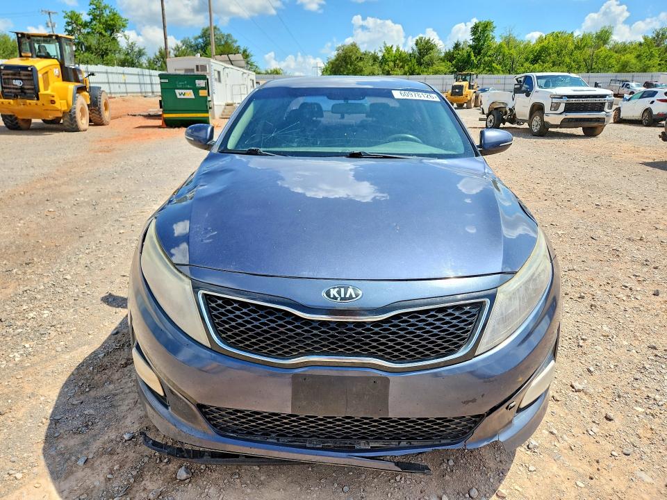 2015 Kia Optima VIN 5XXGM4A72FG399328 COPART salvage auction — FRONT END, Salvage Title, sold $400 on 2026-07-28 (photo 5)