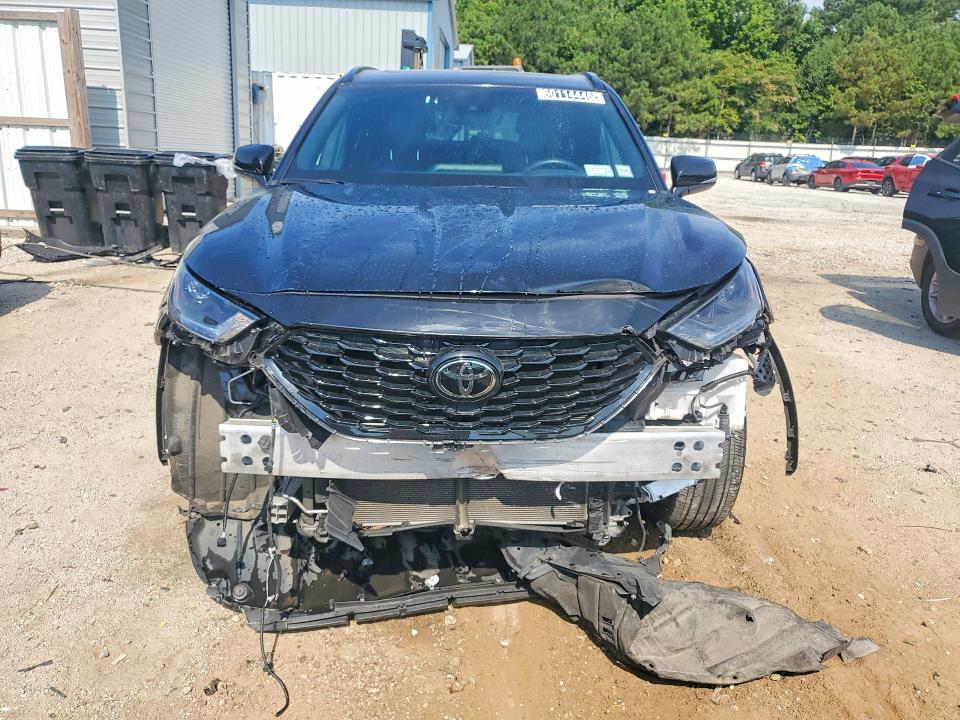 2024 Toyota Highlander VIN 5TDKDRAH2RS531183 COPART salvage auction — FRONT END, NY - CERTIFICATE OF TITLE, sold $18,100 on 2026-07-20 (photo 5)