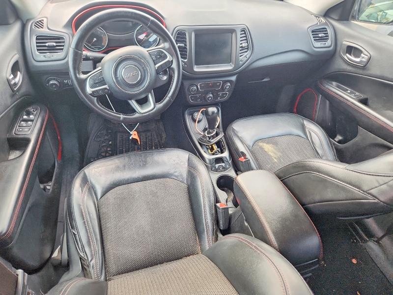 2019 Jeep Compass VIN 3C4NJDDB7KT659382 COPART salvage auction — REAR END, Oh - Certificate Of Title, sold $2,300 on 2026-07-30 (photo 8)