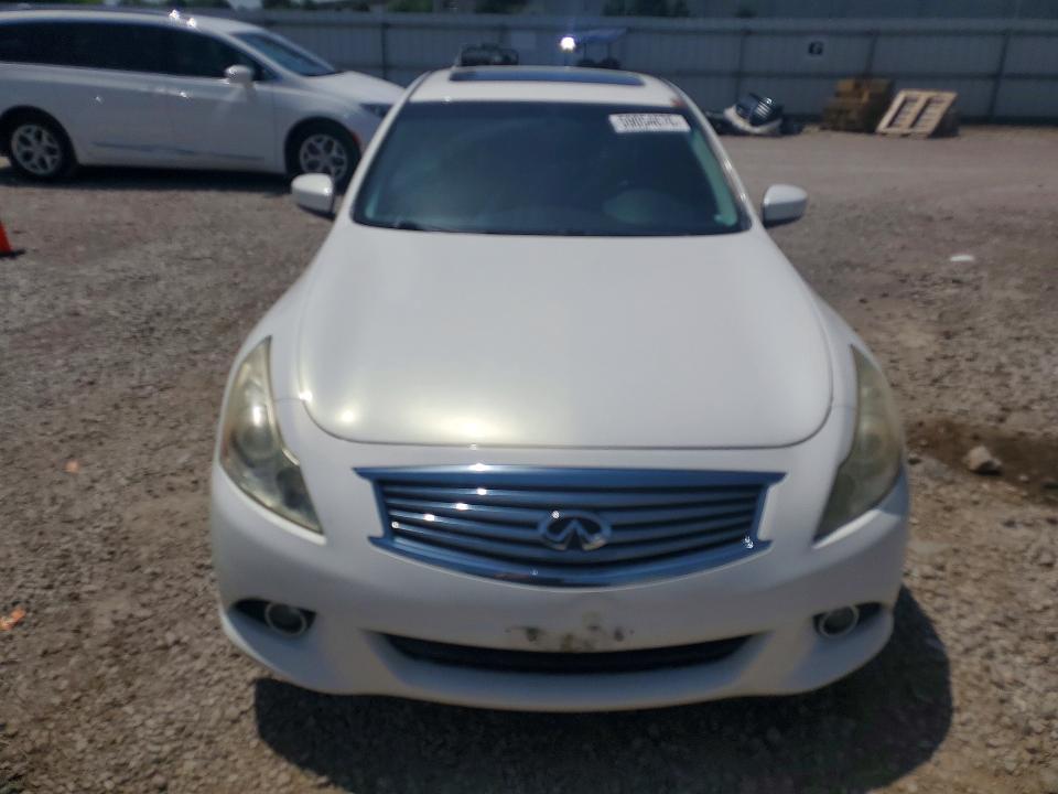 2011 Infiniti G25 VIN JN1DV6AR8BM650633 COPART salvage auction — WATER/FLOOD, OH - CERT OF TITLE-SALVAGE FLOOD, sold $375 on 2026-07-10 (photo 5)