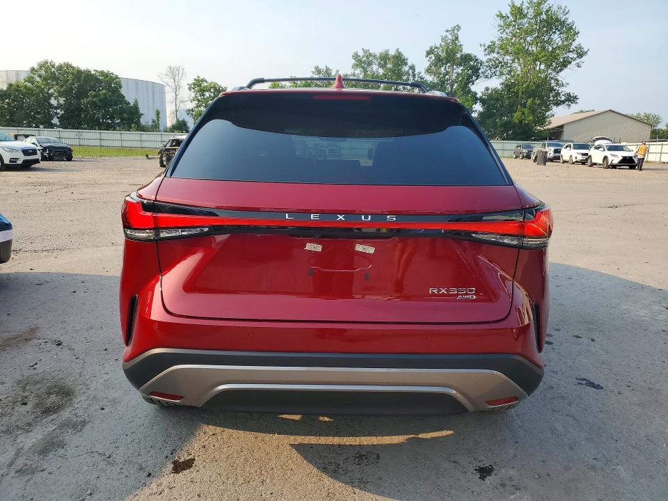 2024 Lexus Rx VIN 2T2BAMCA0RC088581 COPART salvage auction — FRONT END, Ny - Mv-907A Salvage Certificate, sold $29,500 on 2026-07-28 (photo 6)