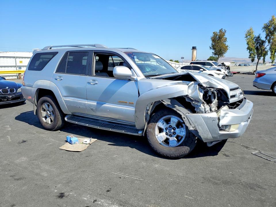 2003 Toyota 4runner VIN JTEBT17R330004585 COPART salvage auction — FRONT END, Ca - Salvage Certificate, sold $1,200 on 2026-07-27 (photo 4)