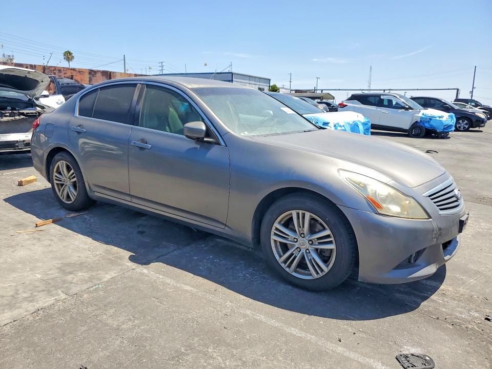2012 Infiniti G VIN JN1DV6AP1CM811484 COPART salvage auction — REAR END, Ca - Dis/Dlr/Exp App For Dup Clean, sold $925 on 2026-07-29 (photo 4)