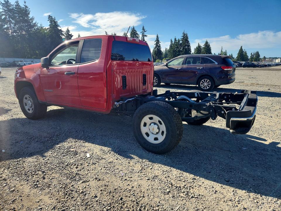 2020 Chevrolet Colorado VIN 1GCHSBEA9L1162251 COPART salvage auction — REAR END, Wa - Vehicle Cert Of Ownership-Titl, sold $7,200 on 2026-07-24 (photo 2)