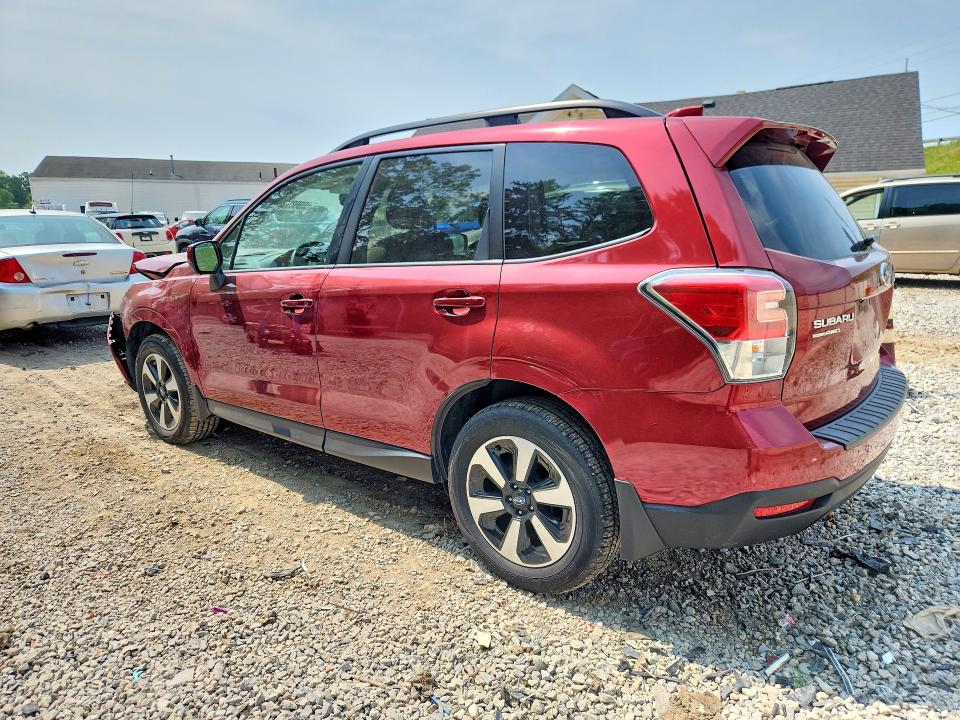 2018 Subaru Forester VIN JF2SJAEC5JH614447 COPART salvage auction — FRONT END, Salvage Title, sold $2,550 on 2026-07-29 (photo 2)