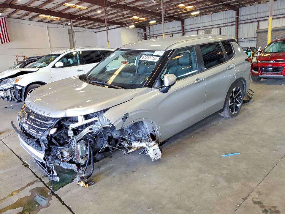 2023 Mitsubishi Outlander VIN JA4J4UA89PZ045894 COPART salvage auction — FRONT END, FL - CERTIFICATE OF TITLE (P), sold $1,850 on 2026-07-29 (photo 1)