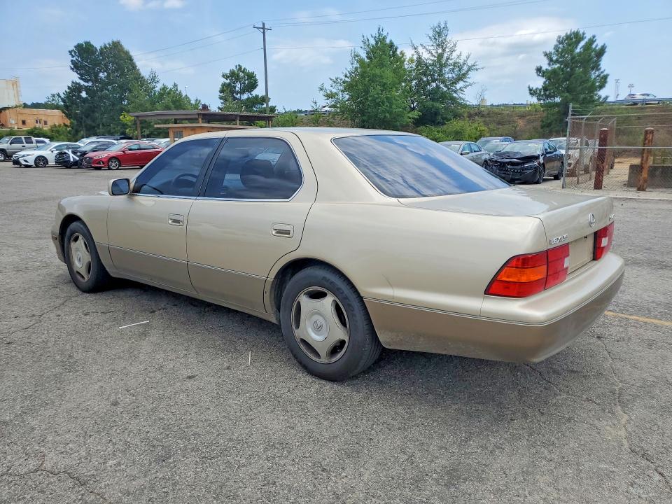1999 Lexus Ls 400 VIN JT8BH28F4X0142673 COPART salvage auction — MECHANICAL, Sc - Certificate Of Title, sold $250 on 2026-07-10 (photo 2)